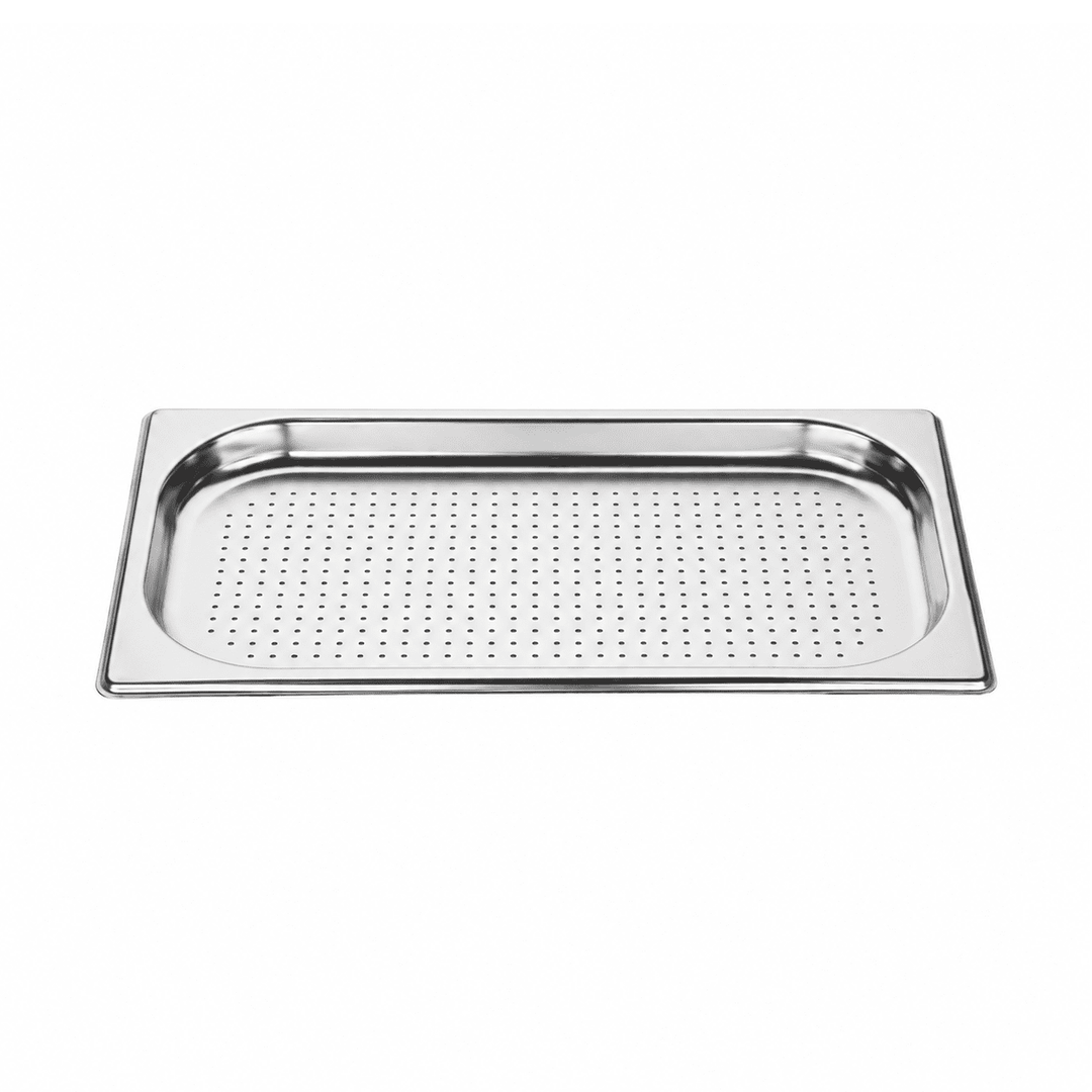 Stainless Steel Perforated Gastronorm Pan GN 1/3 Depth 20mm