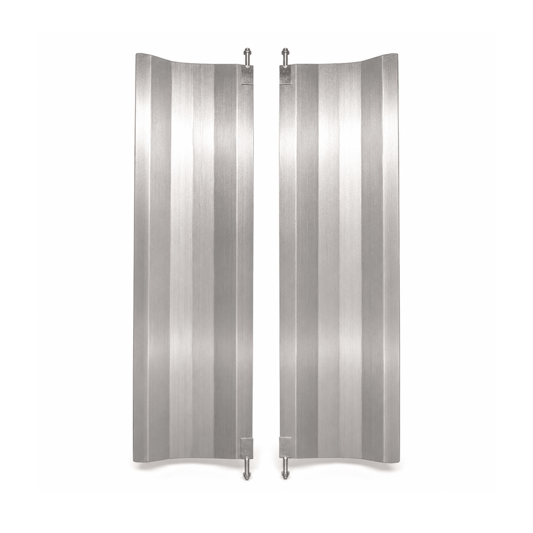 KRD Doner Kebab Machine Side Heat Reflectors Set of 2 710 x 170mm