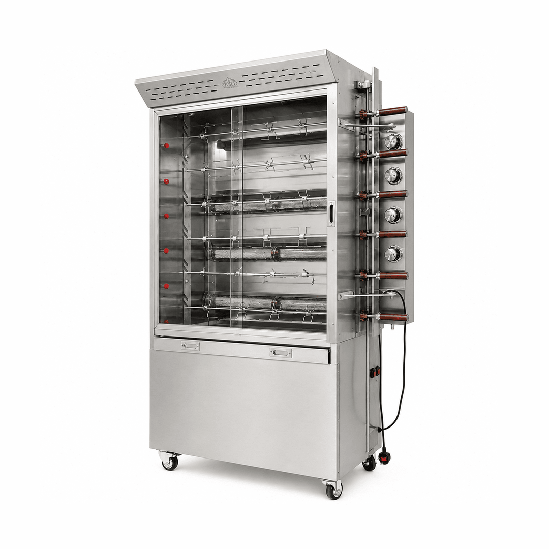 KRD Gas Chicken Rotisserie Cabinet Oven 6 Spit 30 Chicken KY6B
