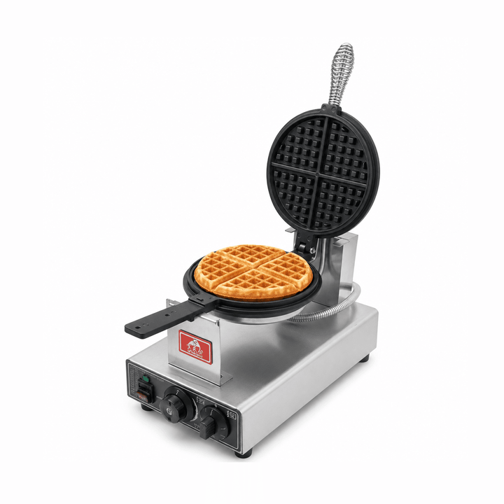 KRD Heavy Duty 1-Plate electric waffle machine 1400W KR-WM-1A