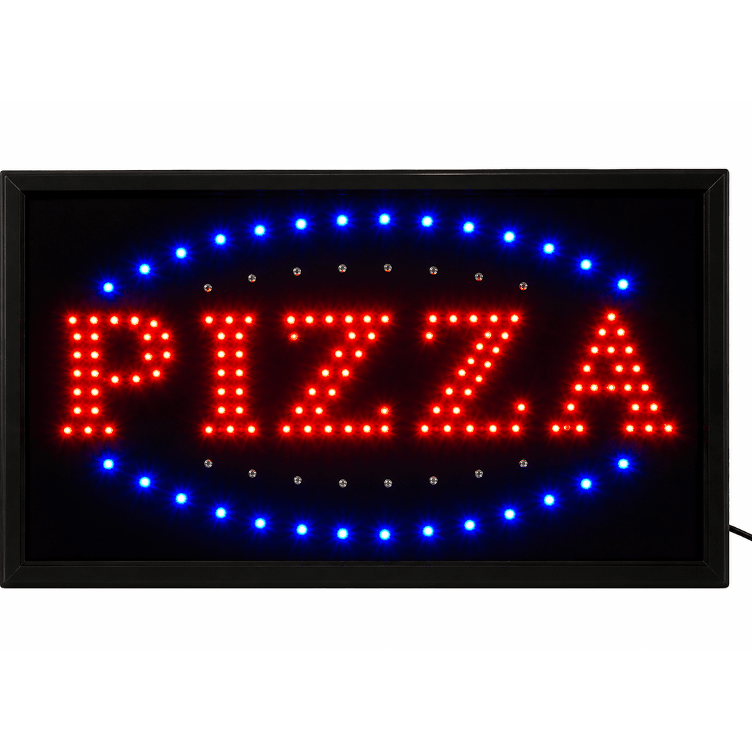 LED sign with &