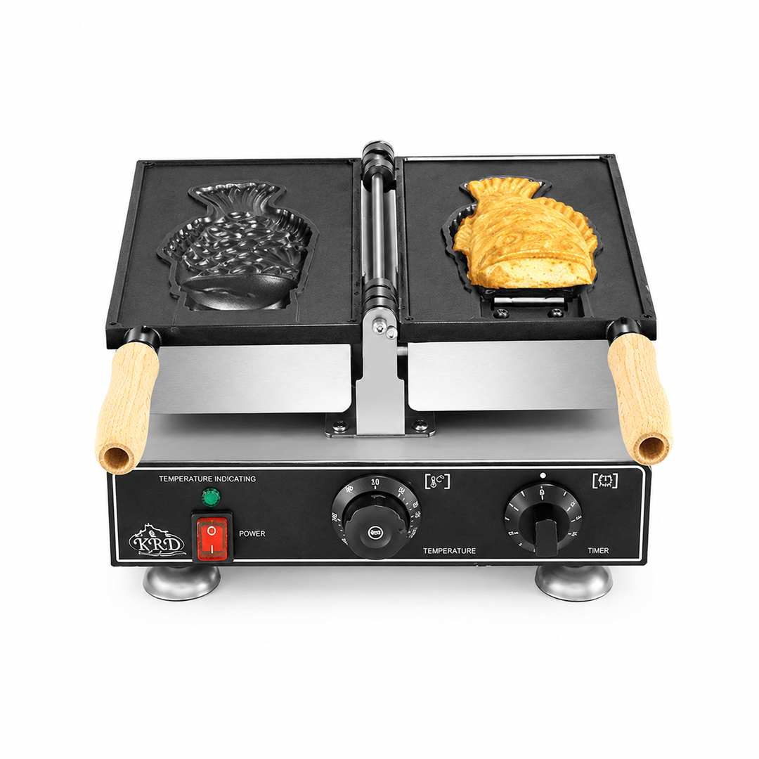 KRD Taiyaki Waffle Maker Single Fish Shape 1600W KC-1102A