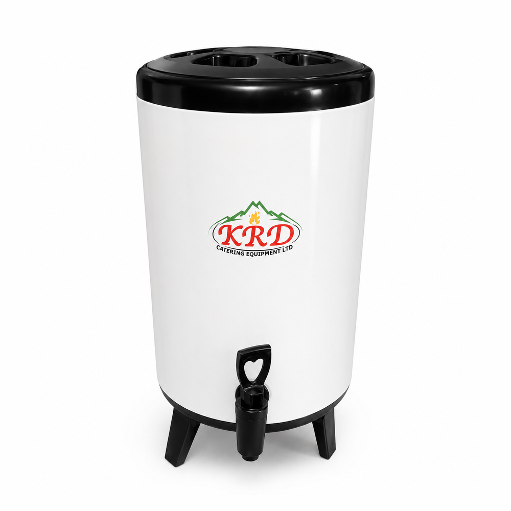 KRD Insulated Beverage Dispenser 8L Coloured Stainless Steel Hot Cold Drink Server