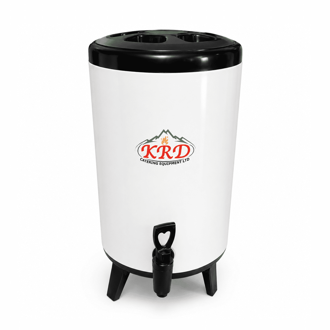 KRD Insulated Beverage Dispenser 8L Coloured Stainless Steel Hot Cold Drink Server