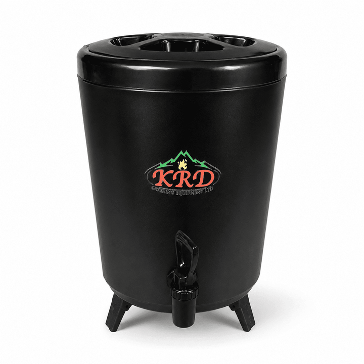 KRD Insulated Beverage Dispenser 8L Coloured Stainless Steel Hot Cold Drink Server