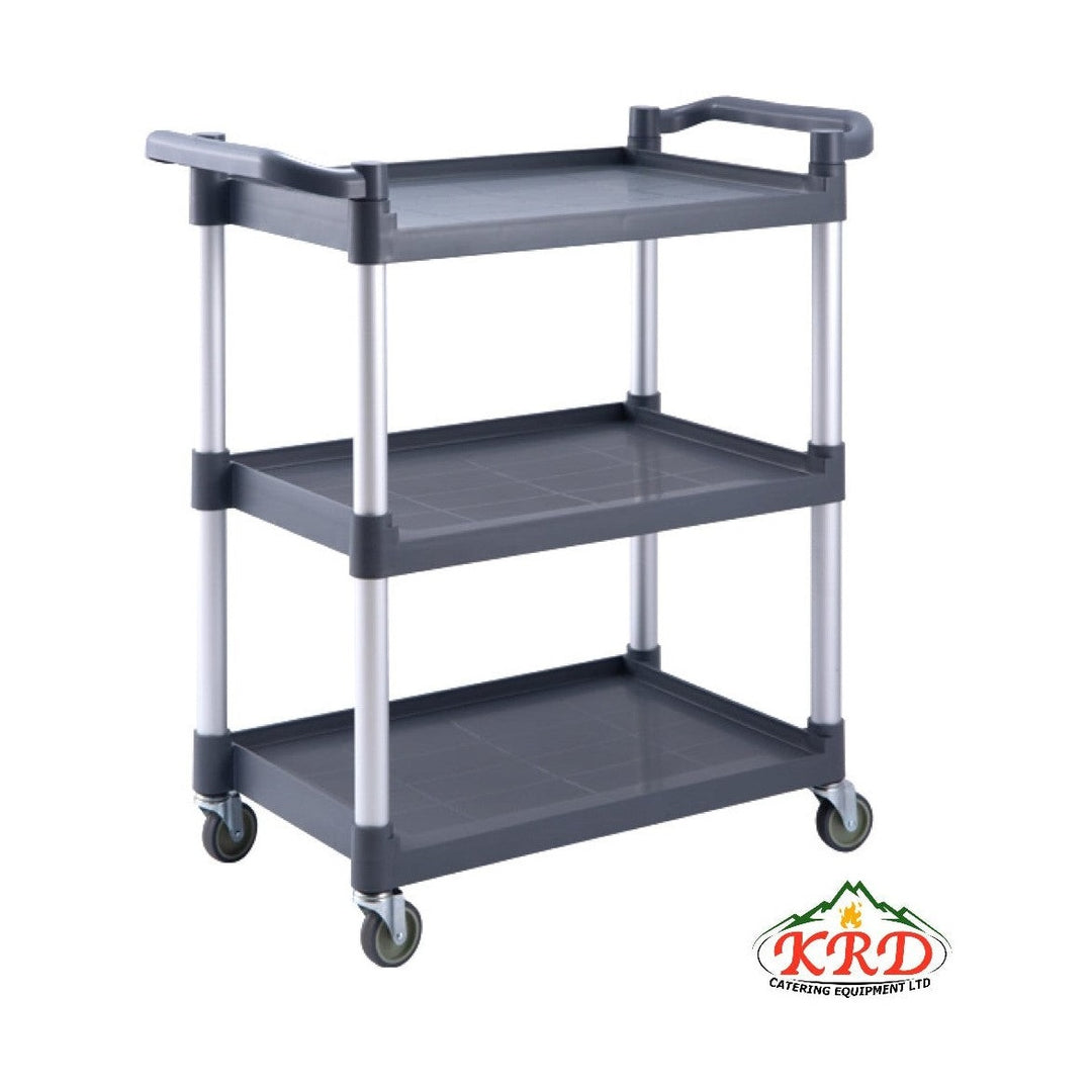KRD 3 Tier Mobile Shelf Trolley 880mm Service Cart CC501 2