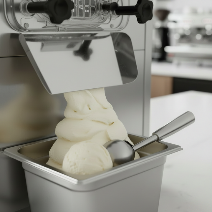 KRD Hard Ice Cream Machine 16–20L/H Batch Freezer KIC116