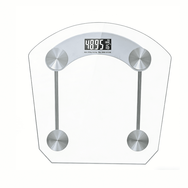 KRD Digital Glass Bathroom Weighing Scale 180kg/100g LCD JKC-2
