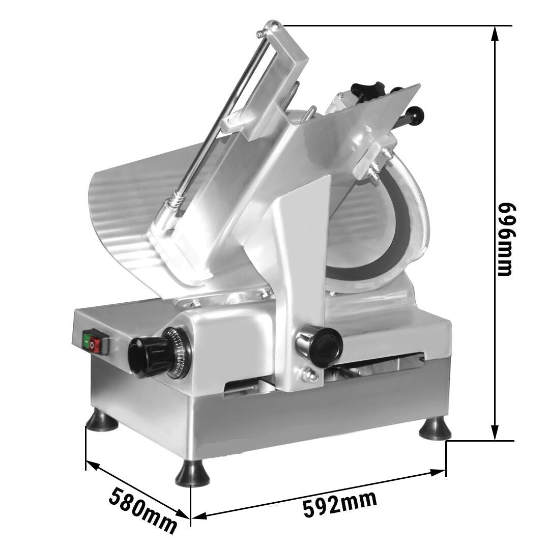 KRD Commercial Automatic Meat Slicer 300mm Countertop 550W SY300Auto