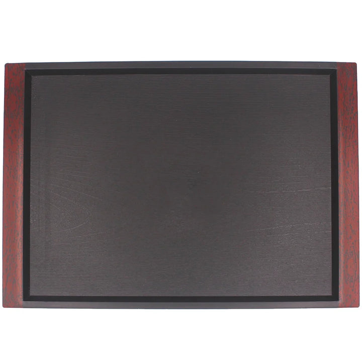 KRD Japanese Sushi Tray Vanity Tray Serving Platter Dessert Tray 325x190x16mm. Durable polypropylene, versatile for serving and organizing.