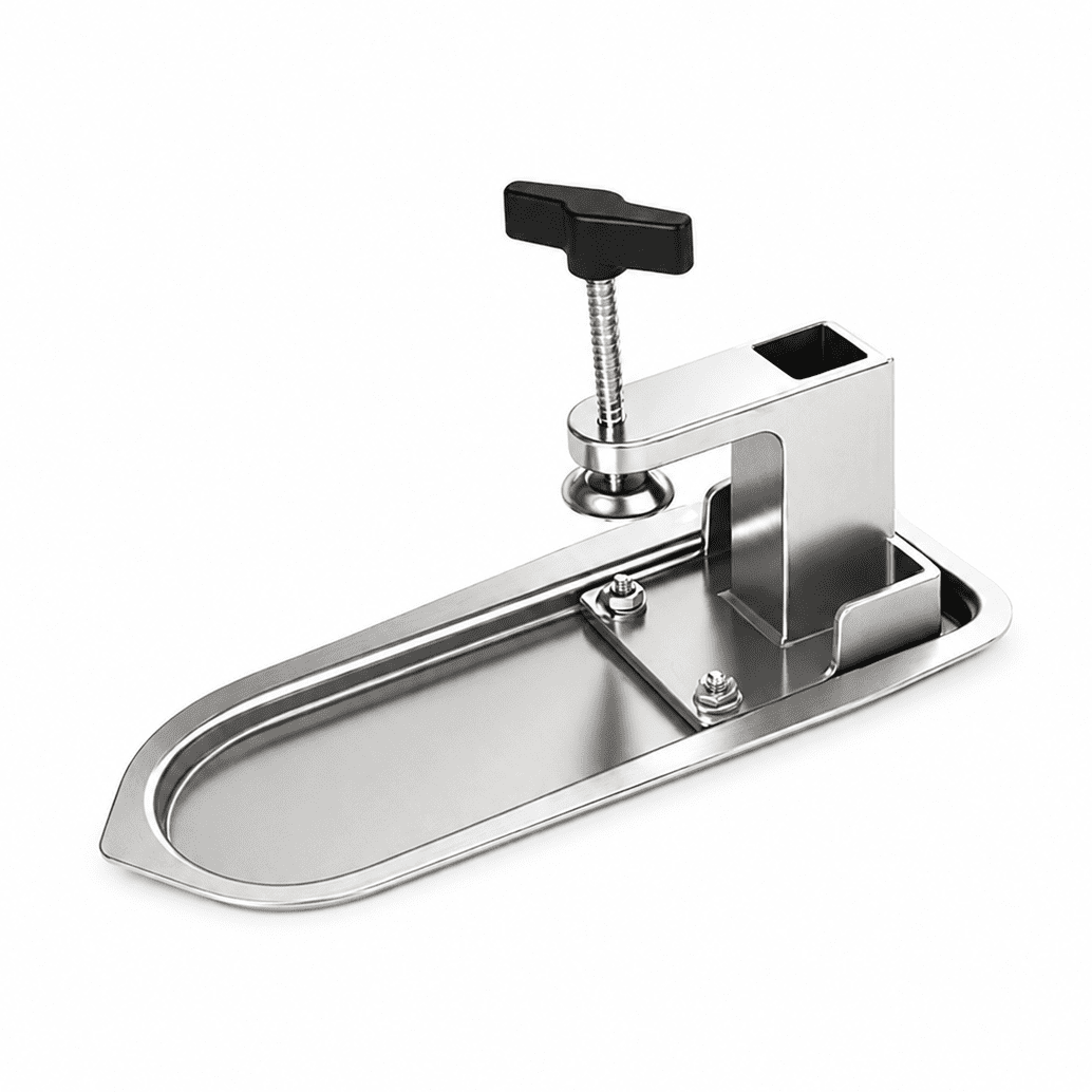 KRD Stainless Steel Table Clamp Can Opener 550mm KCO-10A