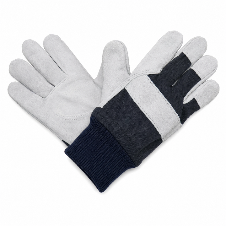 KRD Liscombe Chrome Leather Work Gloves Pair