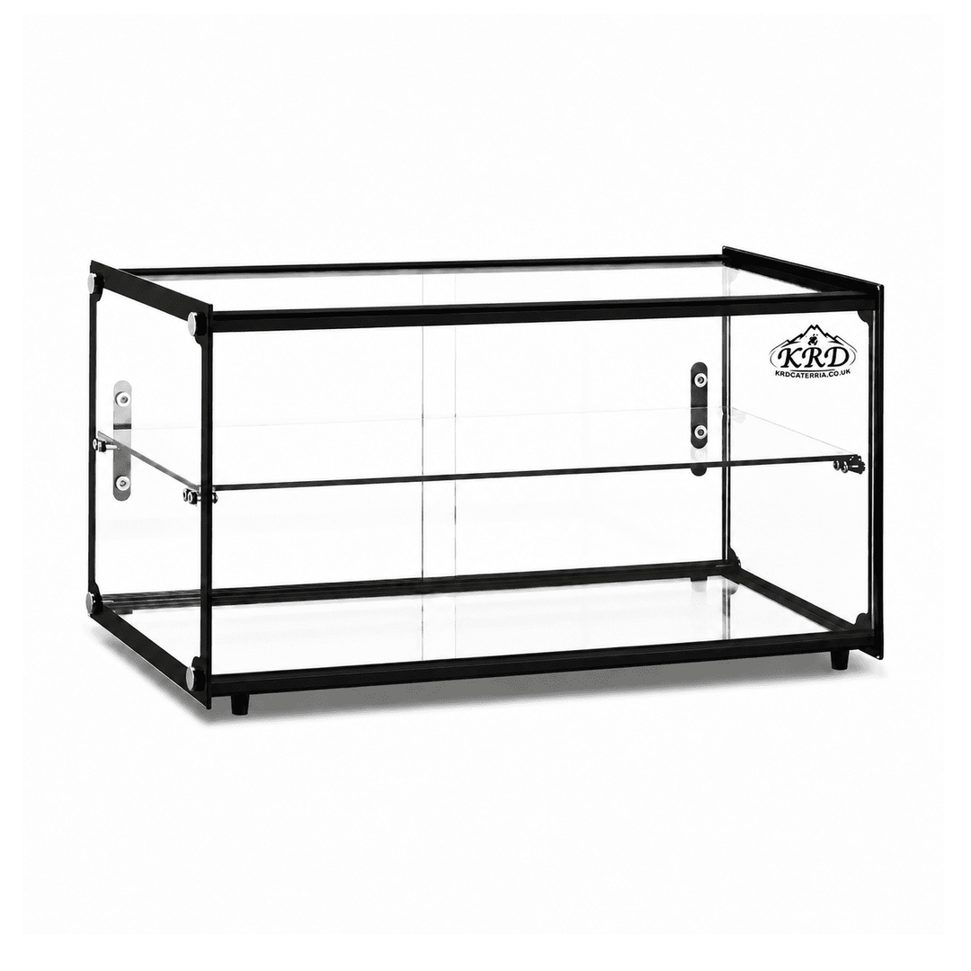 KRD Neutral Display Cabinet 65L Countertop with Shelf KRZ-65Z