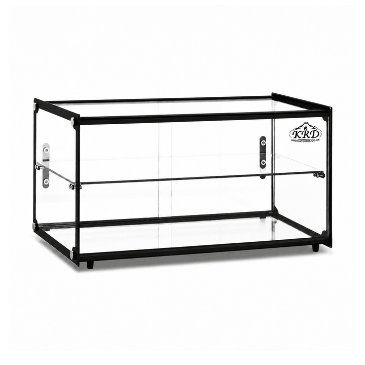 KRD Neutral Display Cabinet 65L Countertop with Shelf KRZ-65Z