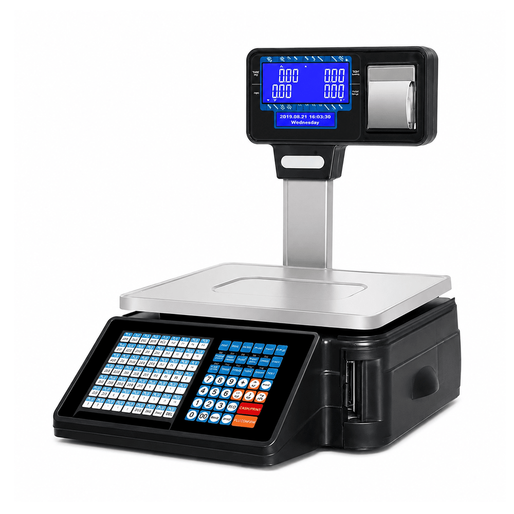 KRD Label Printing Scale 30kg Thermal Printer TM-A21