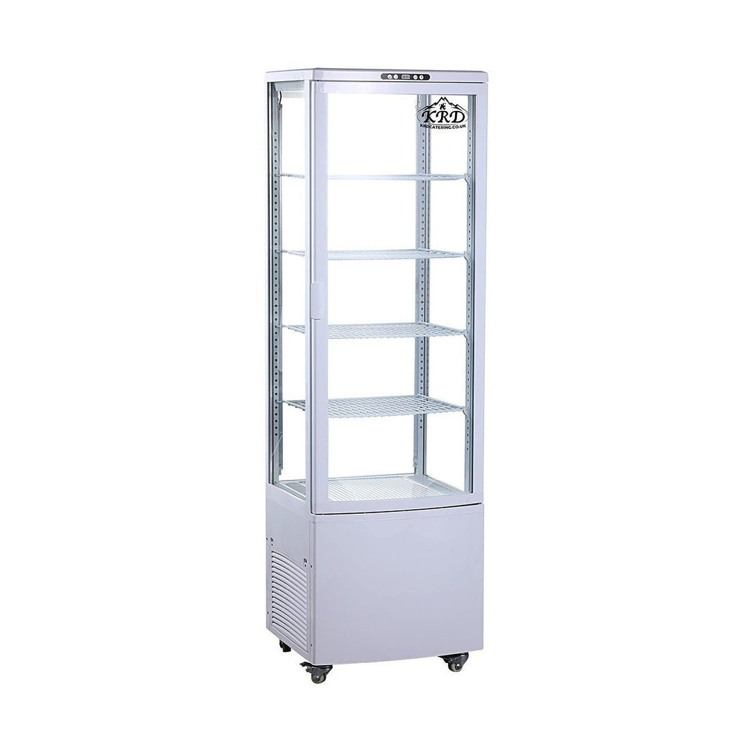 KRD Commercial Display Cooler 3 Shelf 515 x 486 x 1702 KR-235L White