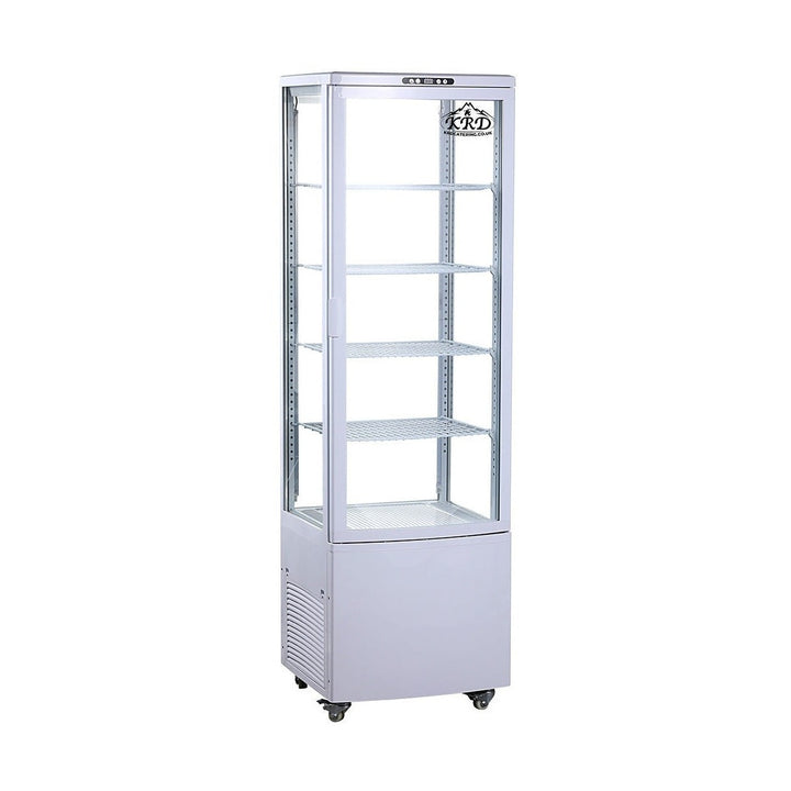KRD Commercial Display Cooler 3 Shelf 515 x 486 x 1702 KR-235L White