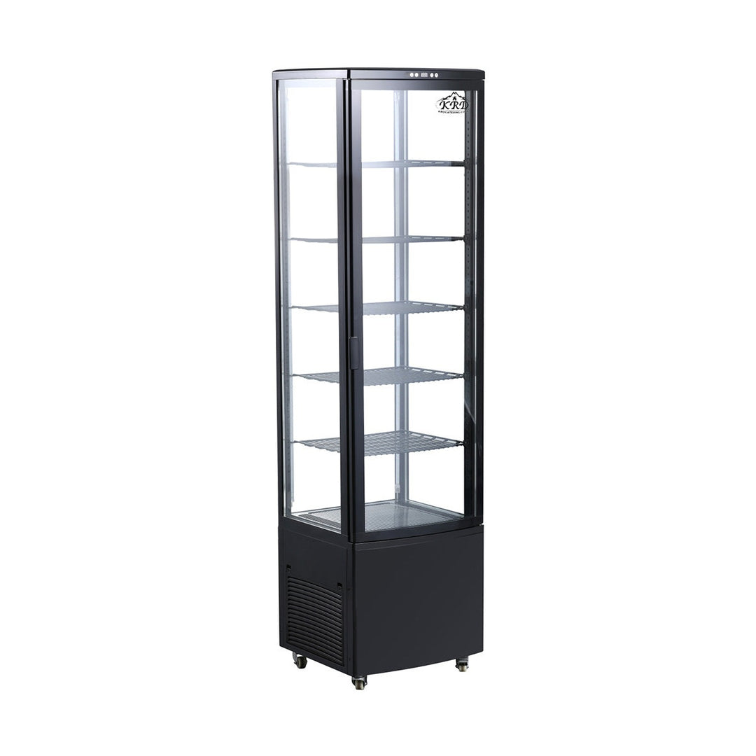 KRD Commercial Display Cooler 5 Shelf 515 x 486 x 1902 KR-280L Black