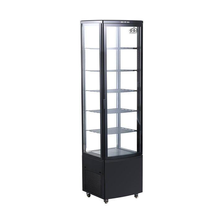 KRD Commercial Display Cooler 5 Shelf 515 x 486 x 1902 KR-280L Black