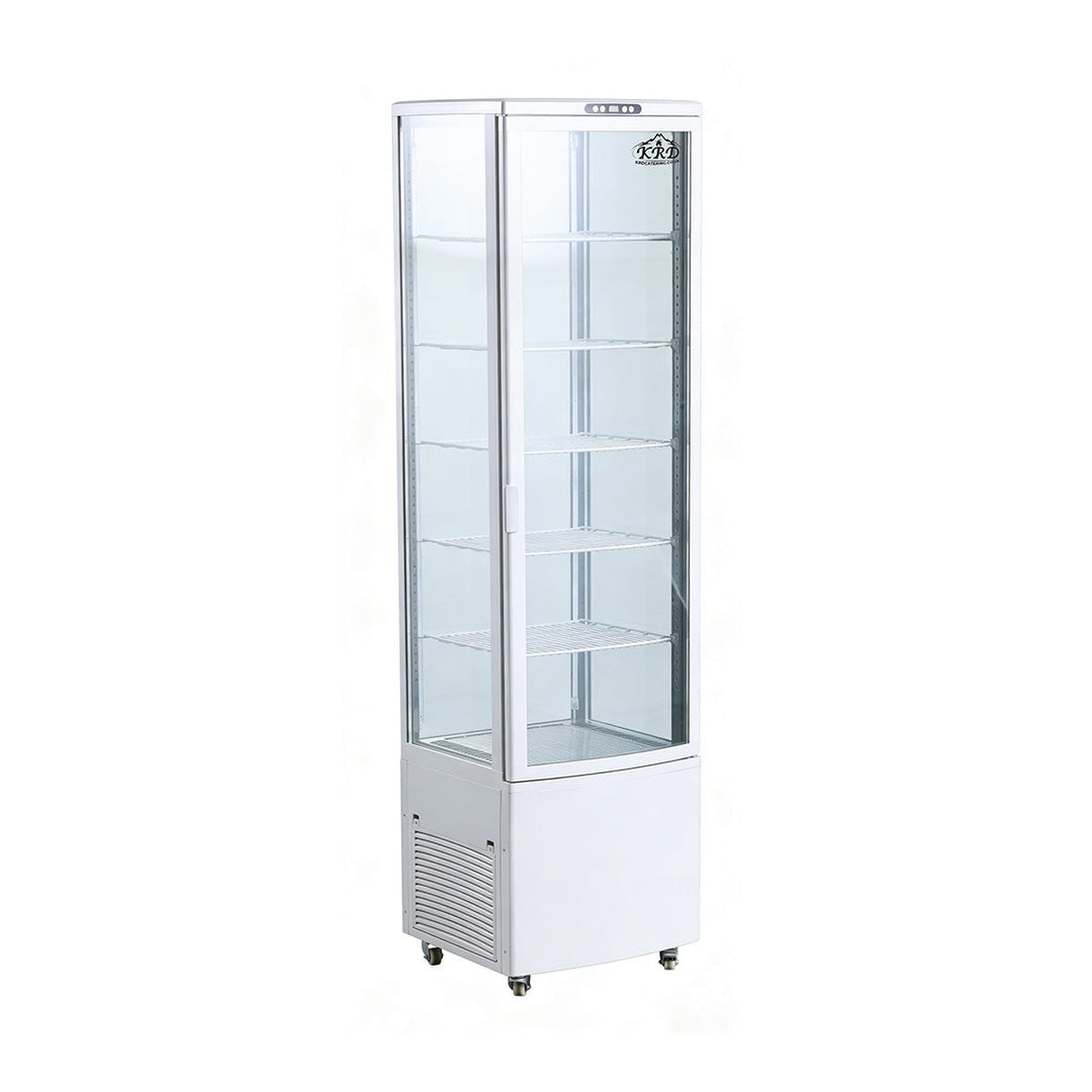 KRD Commercial Display Cooler 5 Shelf 515 x 486 x 1902 KR-280L White