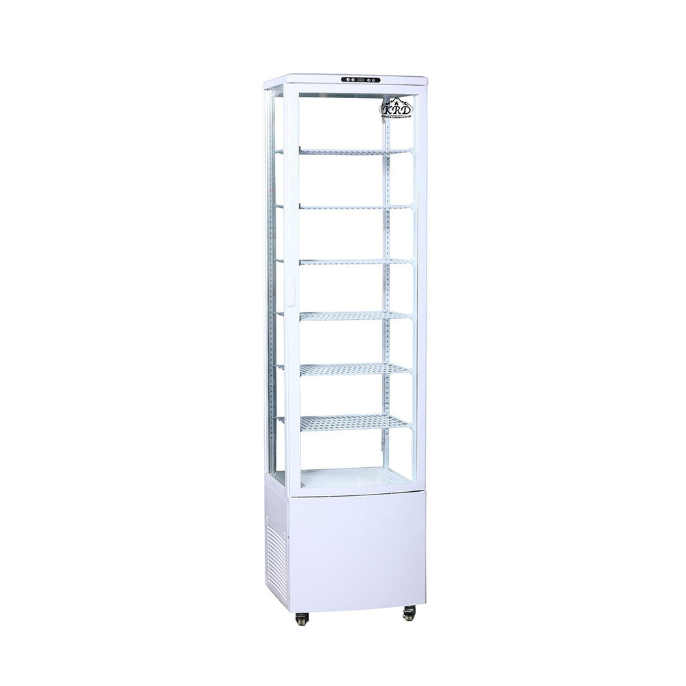 KRD Commercial Display Cooler 6 Shelf 515 x 486 x 1982 KR-290L White