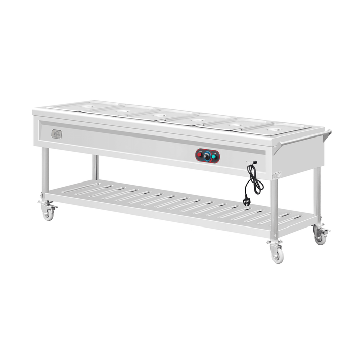 KRD Electric Bain Marie KR-B06-6 3.6KW 2195mm