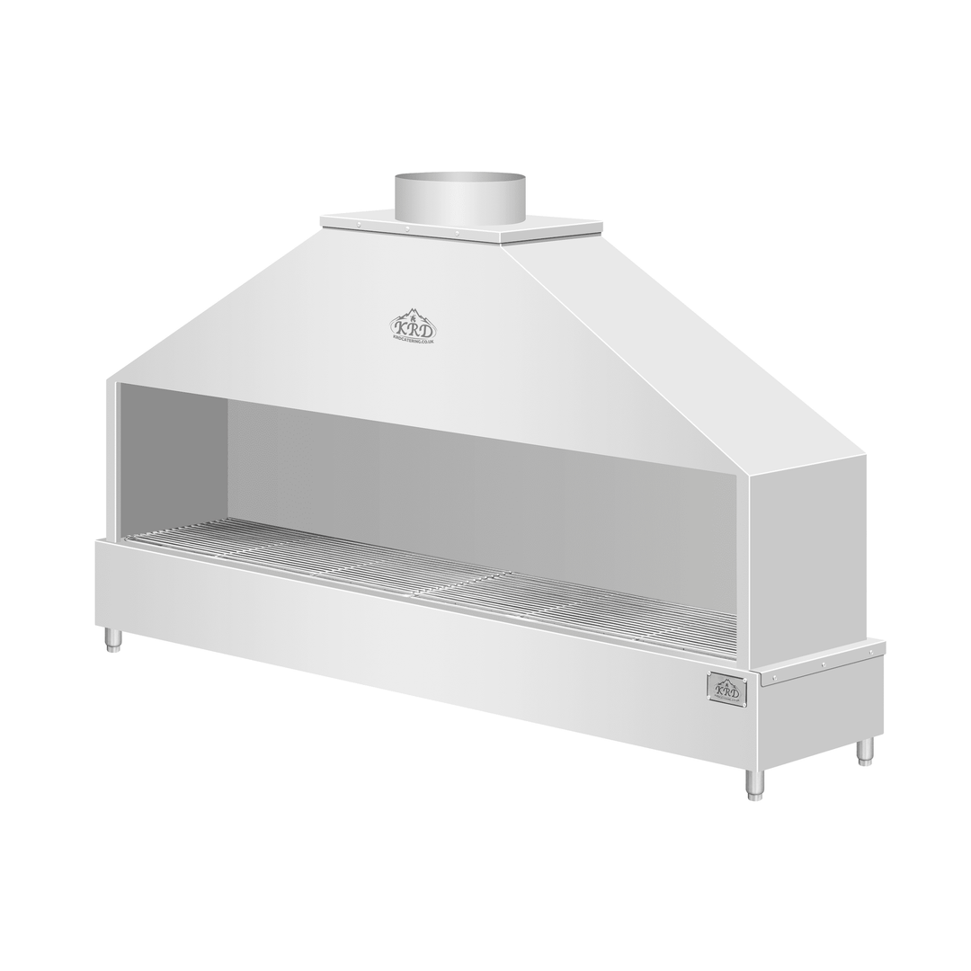 KRD Stainless Steel BBQ Grill KR-W14-200