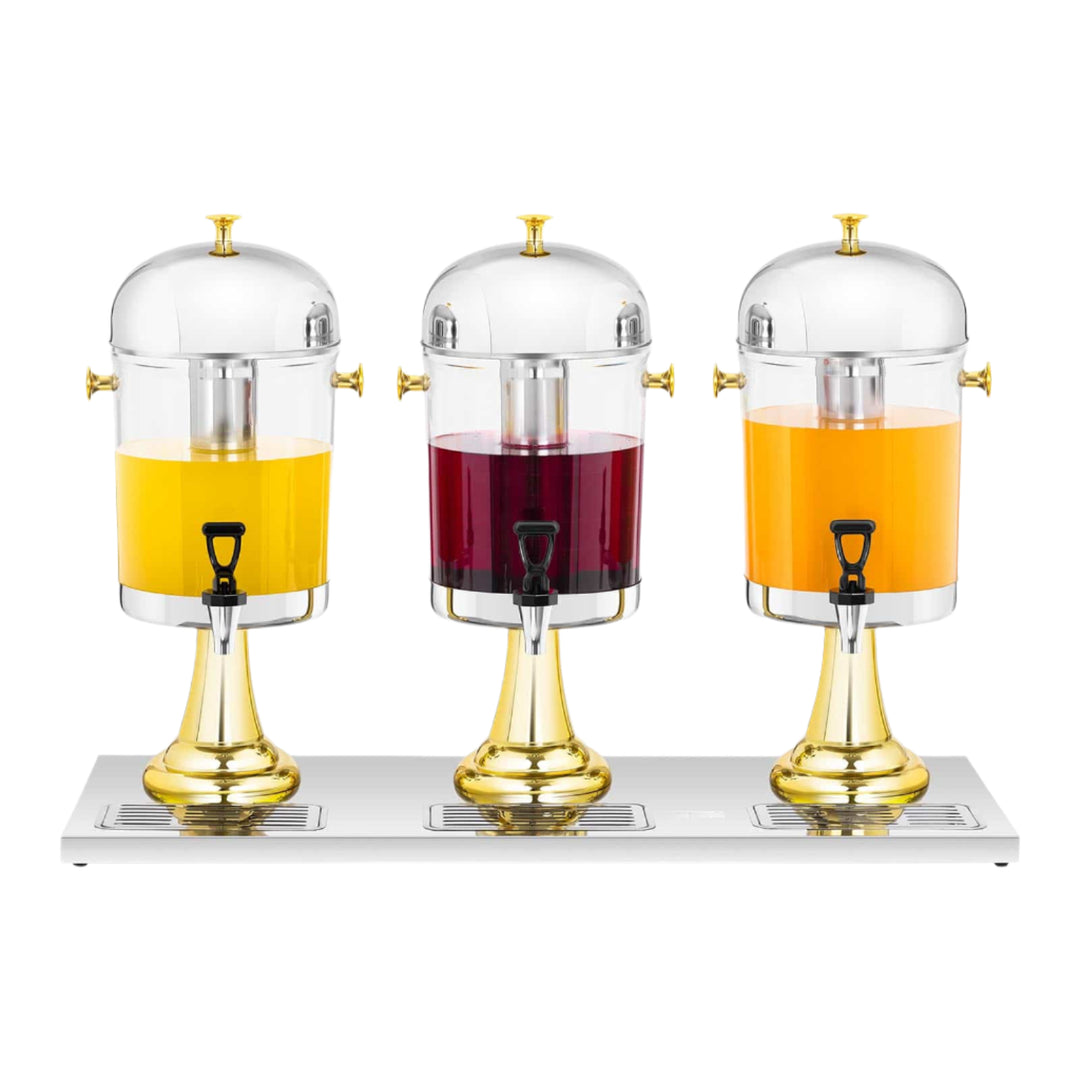KRD Commercial Triple Juice Dispenser 3x8L DTJ006B