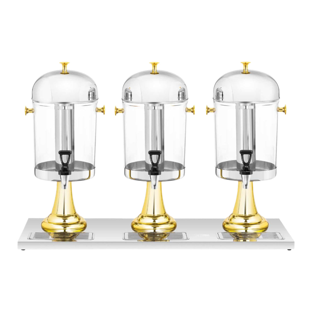 KRD Commercial Triple Juice Dispenser 3x8L DTJ006B