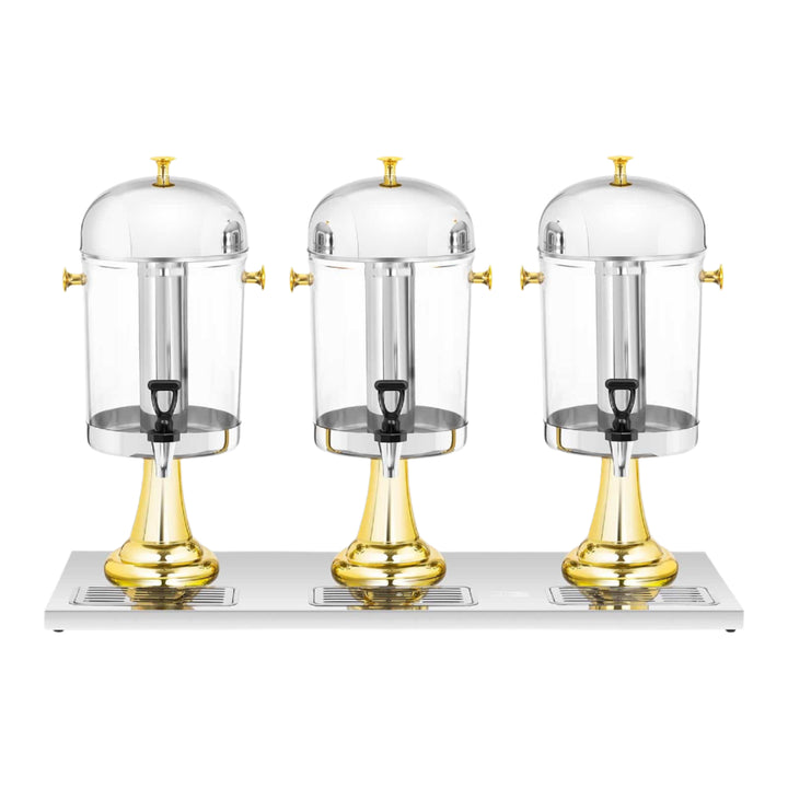 KRD Commercial Triple Juice Dispenser 3x8L DTJ006B