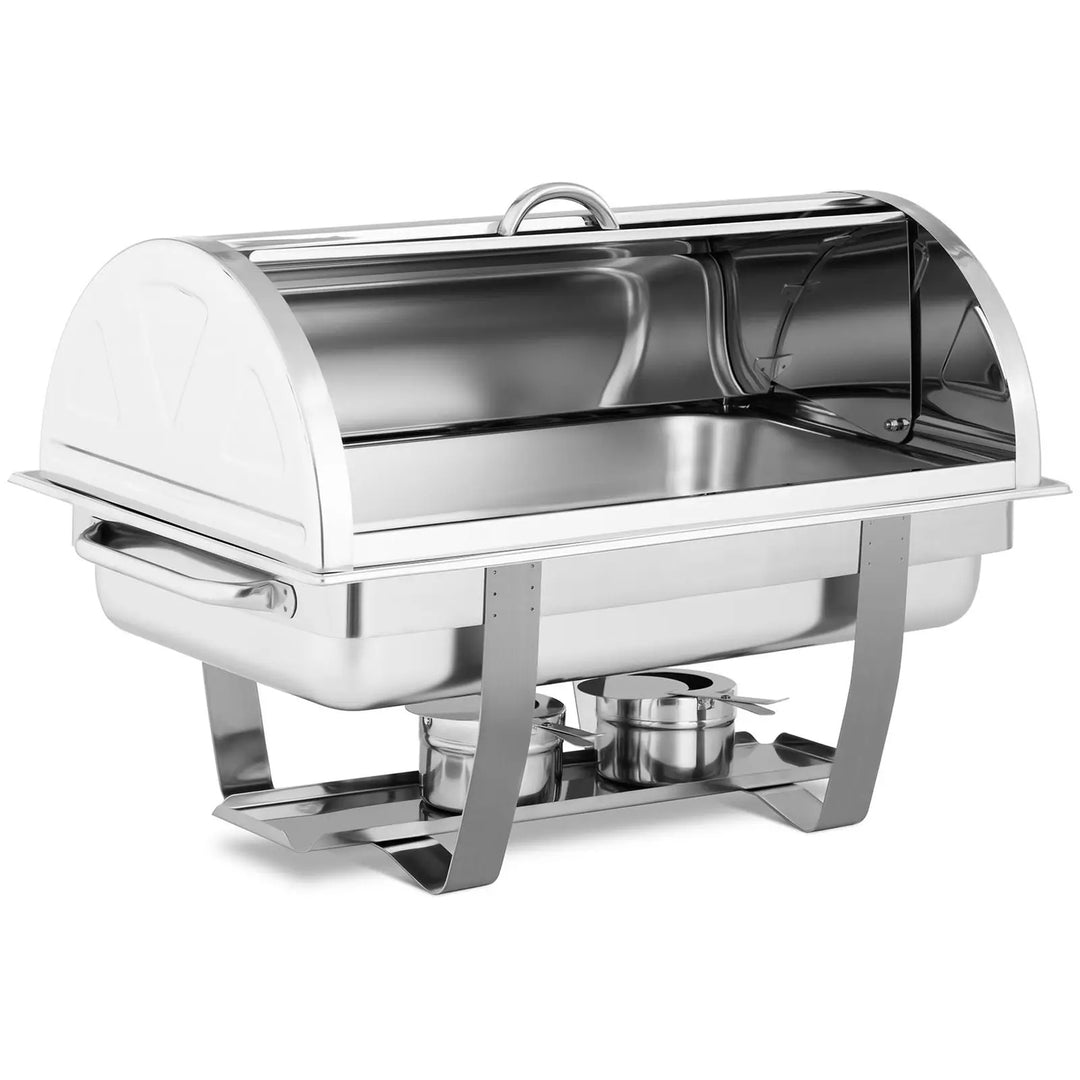 KRD Roll Top Chafing Dish GN1/1 Stainless steel 9 litres 600x350x320mm DTC1018