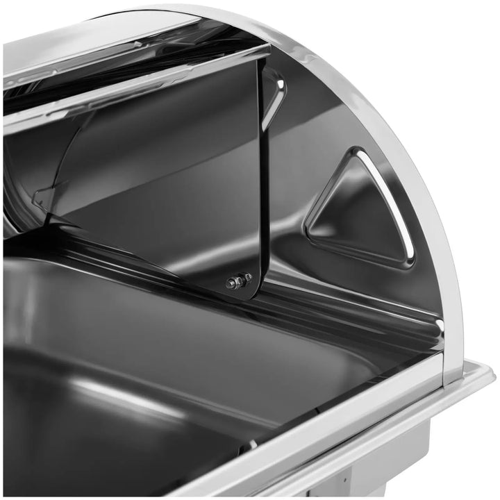 KRD Roll Top Chafing Dish GN1/1 Stainless steel 9 litres 600x350x320mm DTC1018