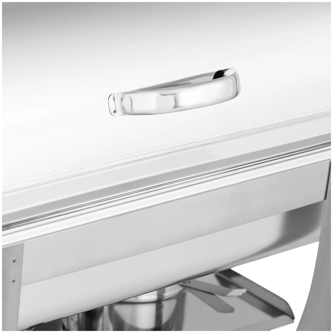 KRD Roll Top Chafing Dish GN1/1 Stainless steel 9 litres 600x350x320mm DTC1018