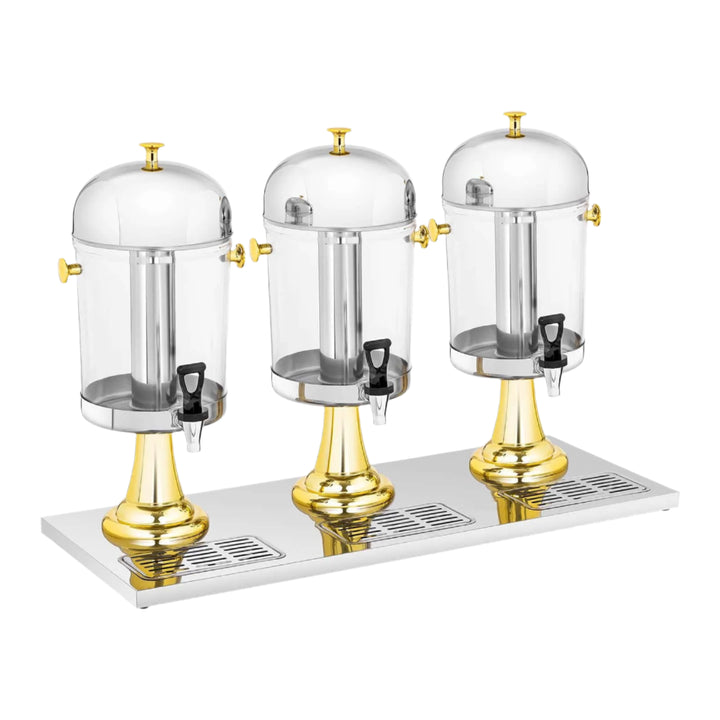 KRD Commercial Triple Juice Dispenser 3x8L DTJ006B