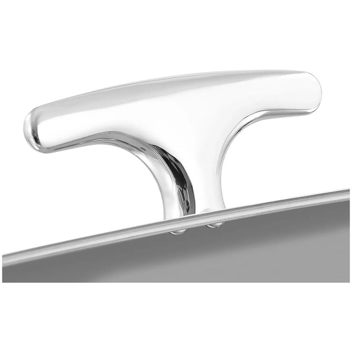 KRD Professional Roll top Chafer GN1/1 Stainless steel Mirror polish 9 litres DTC1104