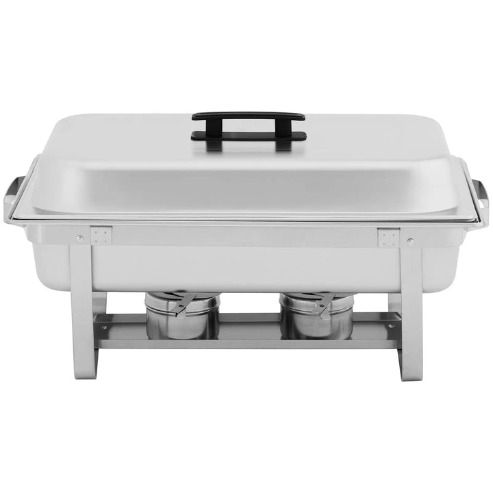 KRD Chafing Dish GN1/1 Stainless steel 9 litres 600x350x320mm Folding Frame DTC1014