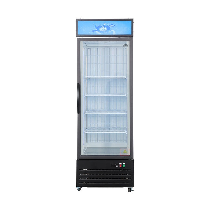 KRD Commercial Display Freezer Upright 460 litres Hinged glass door LD460W