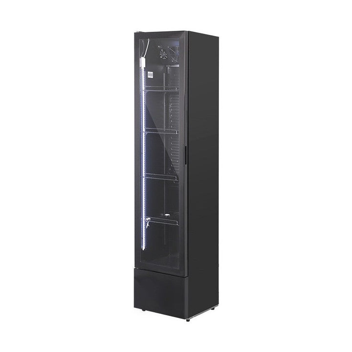 KRD Commercial Slim Bottle Cooler Single Glass Door 39cm LGZ150WP