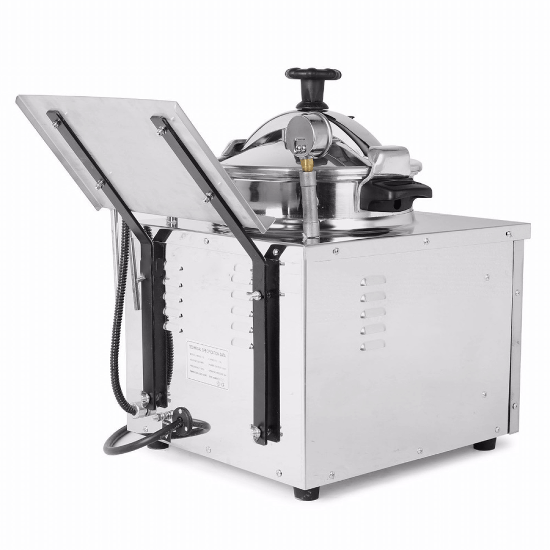 KRD Commercial Pressure Fryer 16 Litres Electric Countertop 3kW MZ16