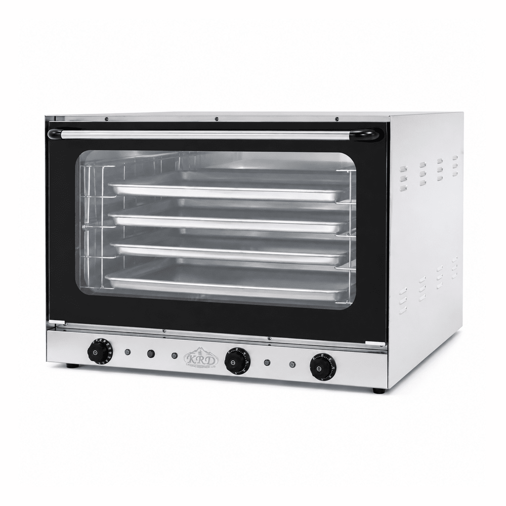 KRD Electric Convection Oven with Steam 115L 5800W Hardwired KR-8A