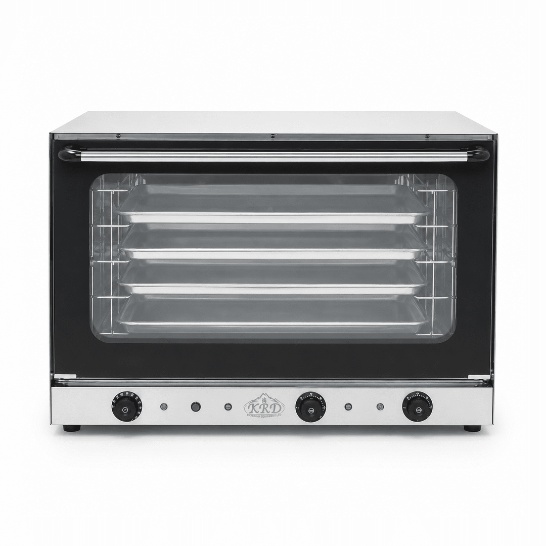 KRD Electric Convection Oven with Steam 115L 5800W Hardwired KR-8A