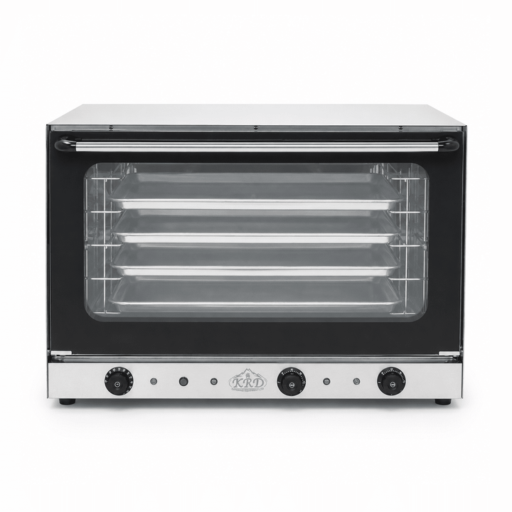 KRD Electric Convection Oven with Steam 115L 5800W Hardwired KR-8A