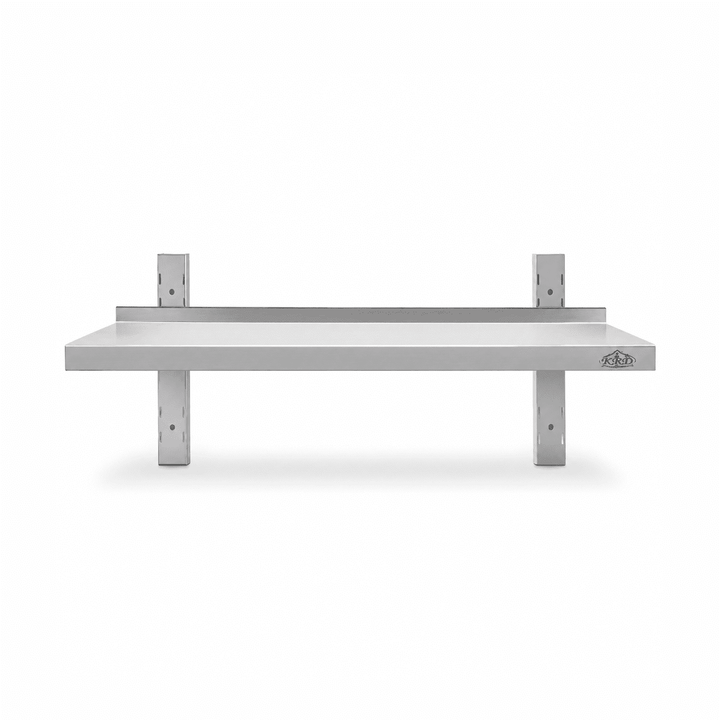 KRD Height Adjustable Wall Shelf 1 Tier 600 x 300 x 350mm Stainless Steel THWBS1R63