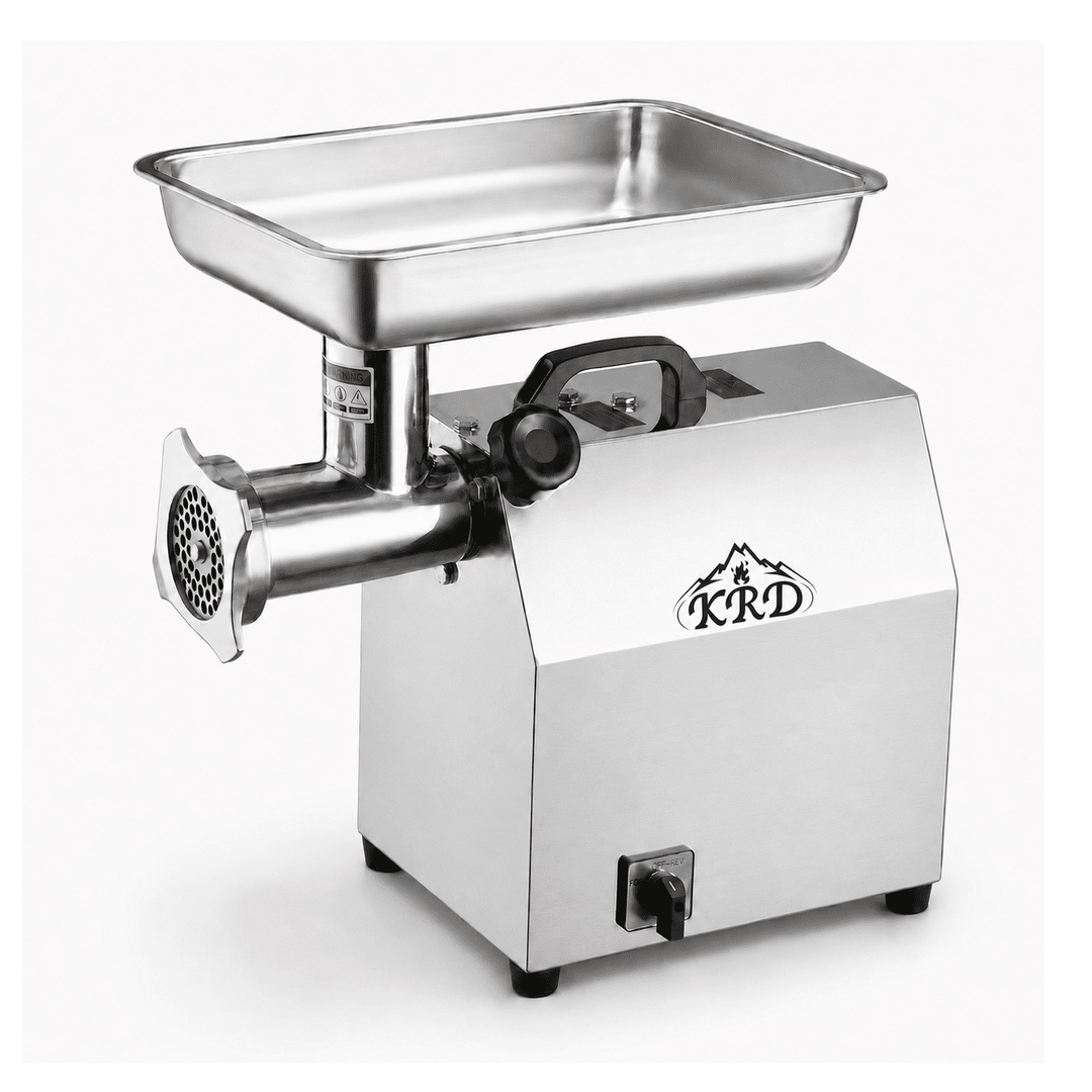 KRD Commercial Meat Mincer 240kg/h Stainless Steel 1200W KR22