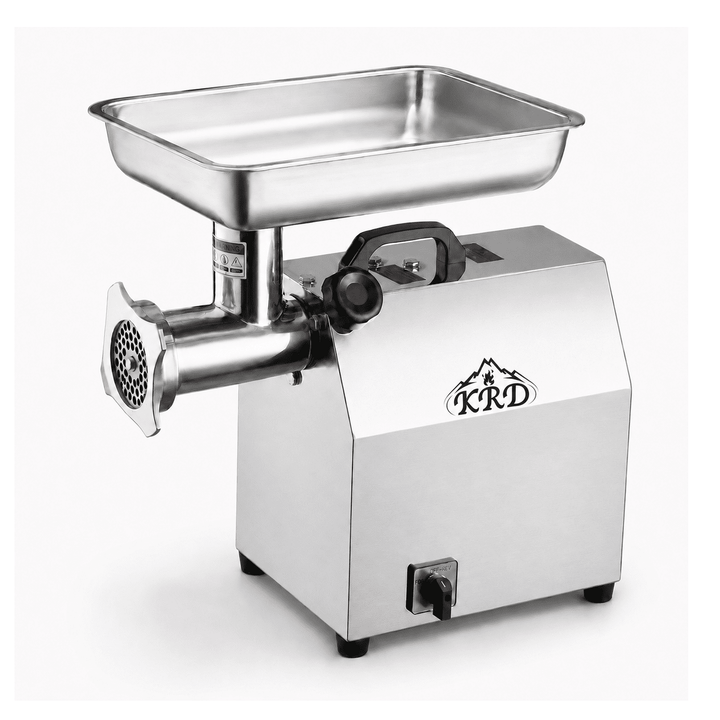 KRD Commercial Meat Mincer 240kg/h Stainless Steel 1200W KR22