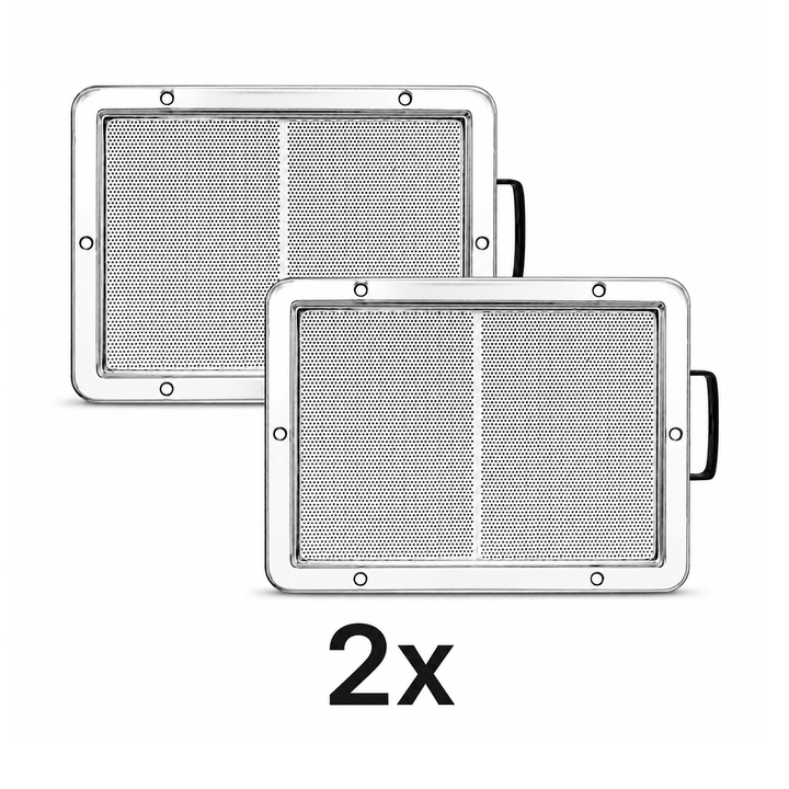 KRD 2x Doner Kebab Gas Burner Replacement Part 220 x 160mm