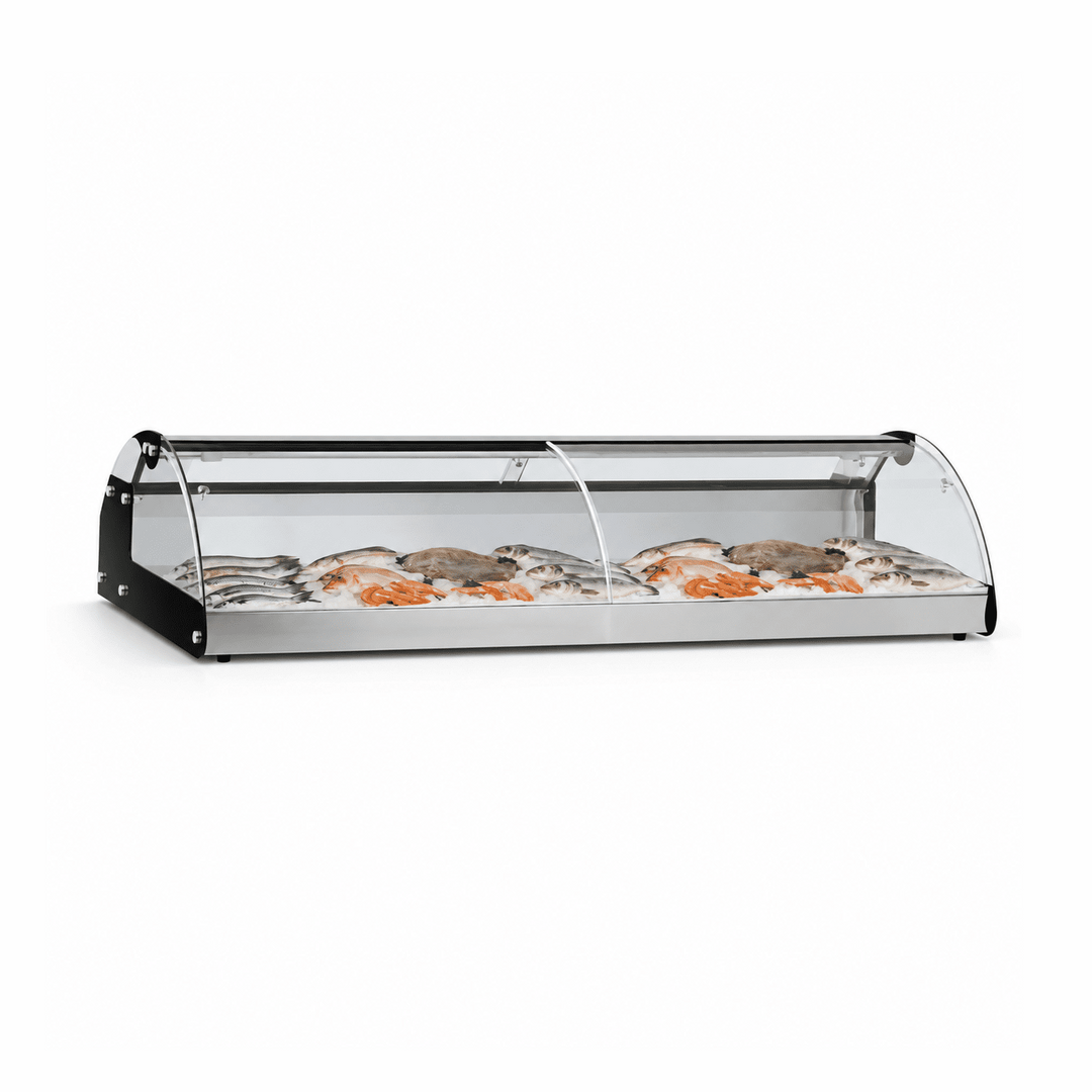 KRD Fish Display Serve Over Counter Fridge 1800mm 248L XCW248L