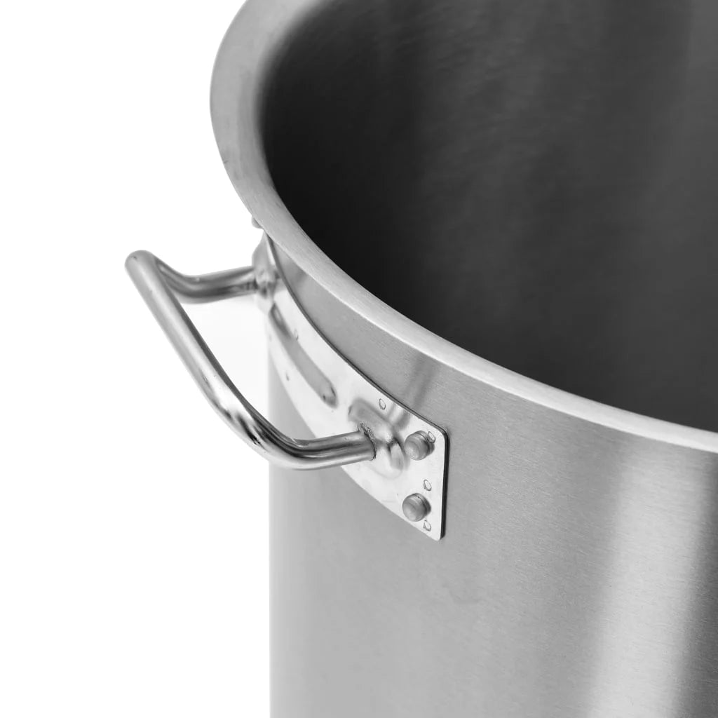 KRD Professional Stew pan/Stock pot with Lid Stainless steel 186 litres 60X70cm