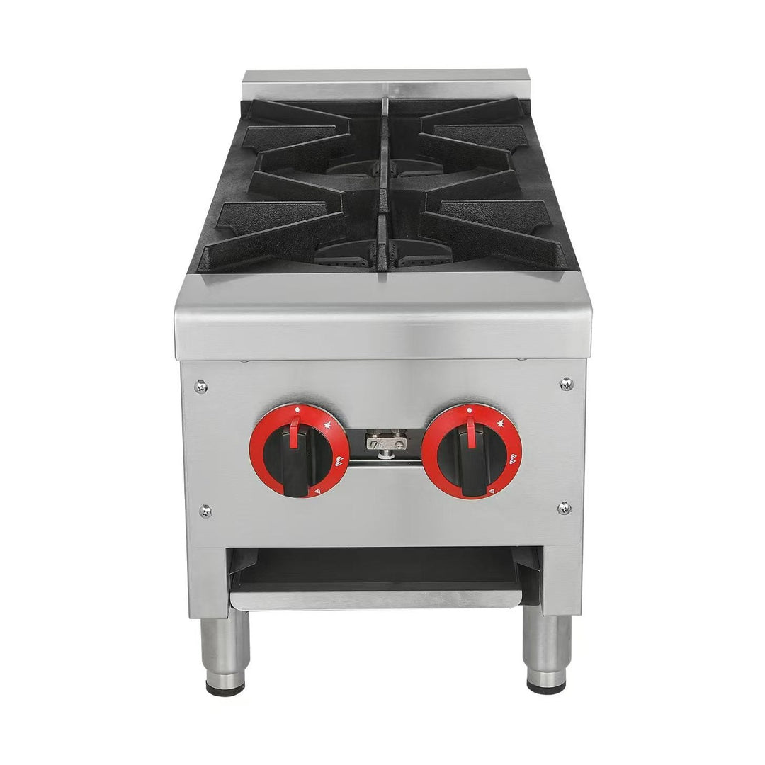 KRD Commercial Professional Natural Gas Range Cooker NG with LPG jets 15.5kW KG-RB-2