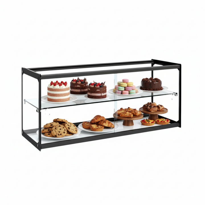 KRD Neutral Display Case 555x330x315mm 41 Litres with Shelf XCZ41